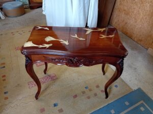 Table à jeux "Pesci d'or"