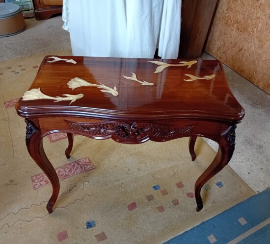 Table à jeux "Pesci d'or"